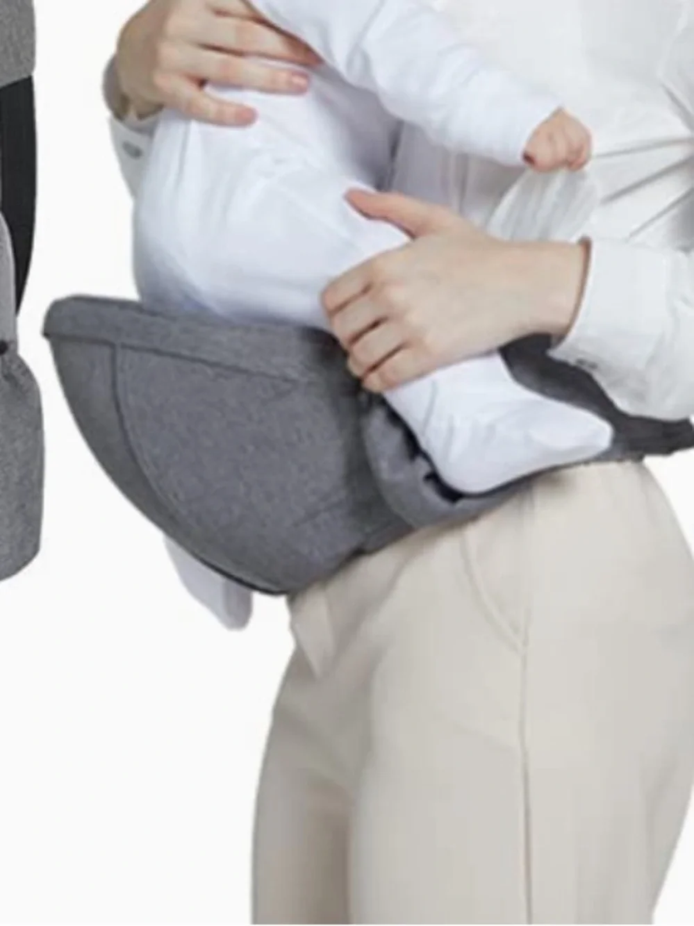 CHICCO Baby Hip Seat Carrier Chair – Grey